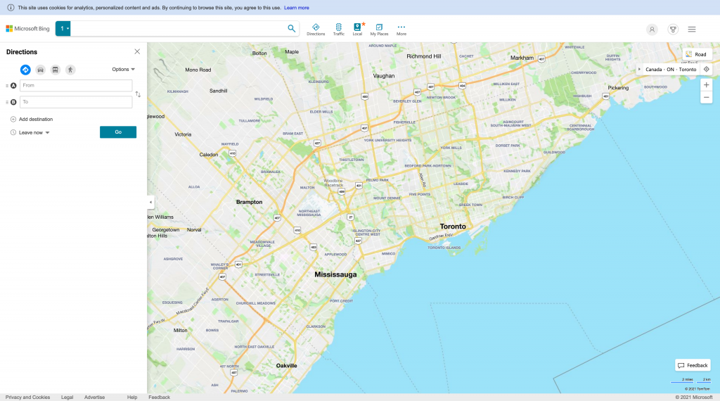 How good is the Bing Maps Route Planner? (7 important features)