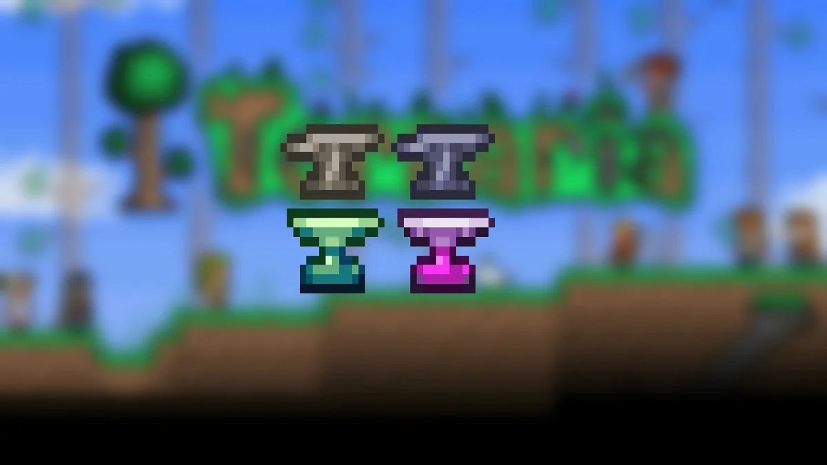 How to Make an Anvil in Terraria