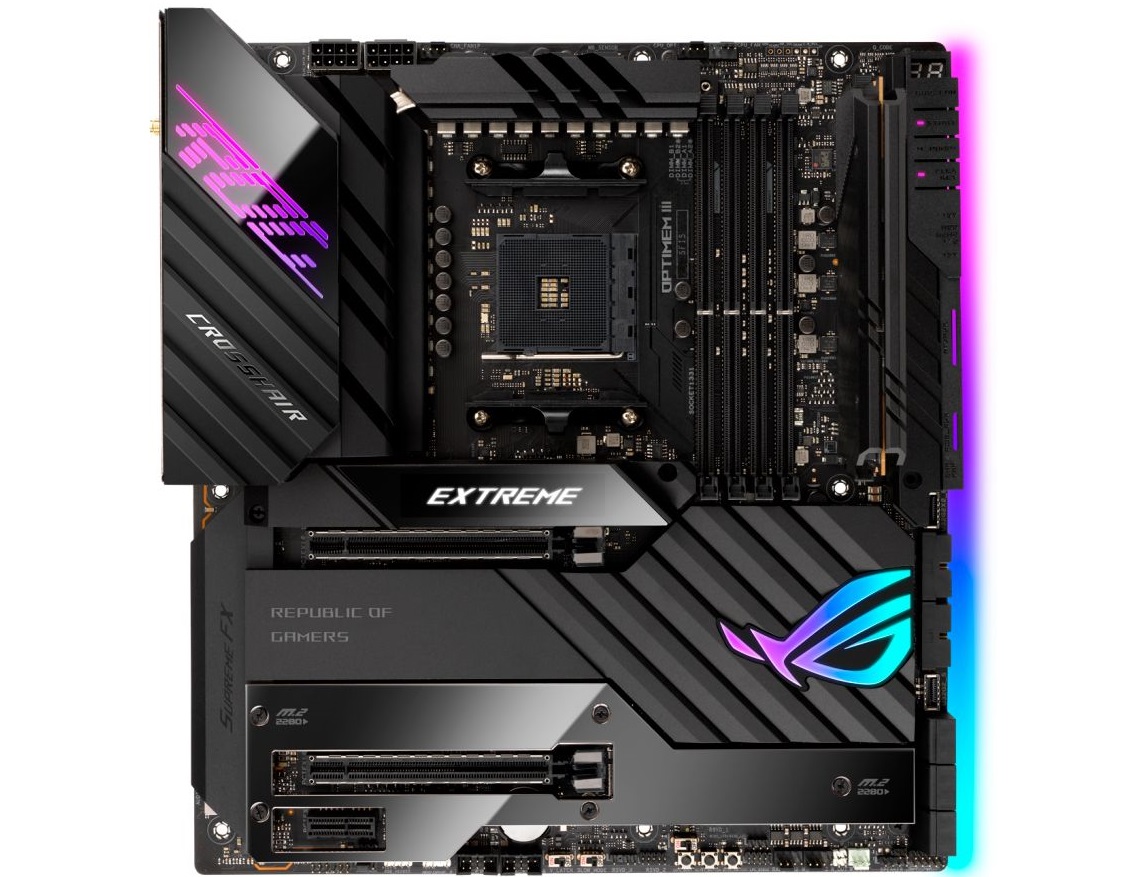 ASUS Unveils ROG Crosshair VIII Extreme Motherboard: Flagship X570