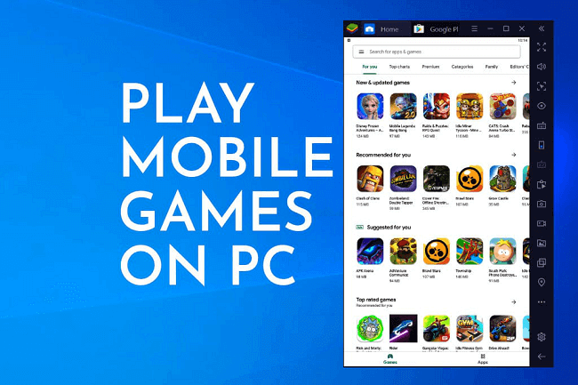 [2022 Newest] 5 Free Way to Play Mobile Games on PC