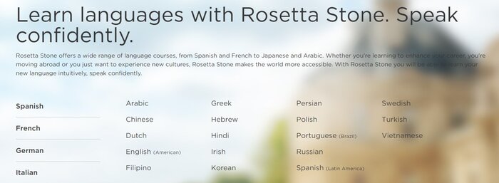 Rosetta Stone Review - Learnopoly