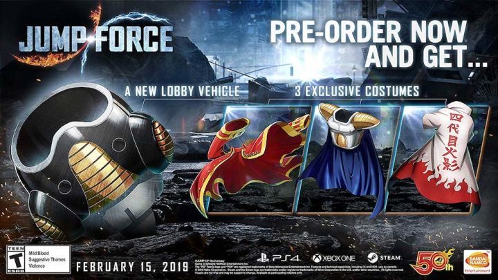 Jump Force Release Date & Special Editions Buying Guide (US)